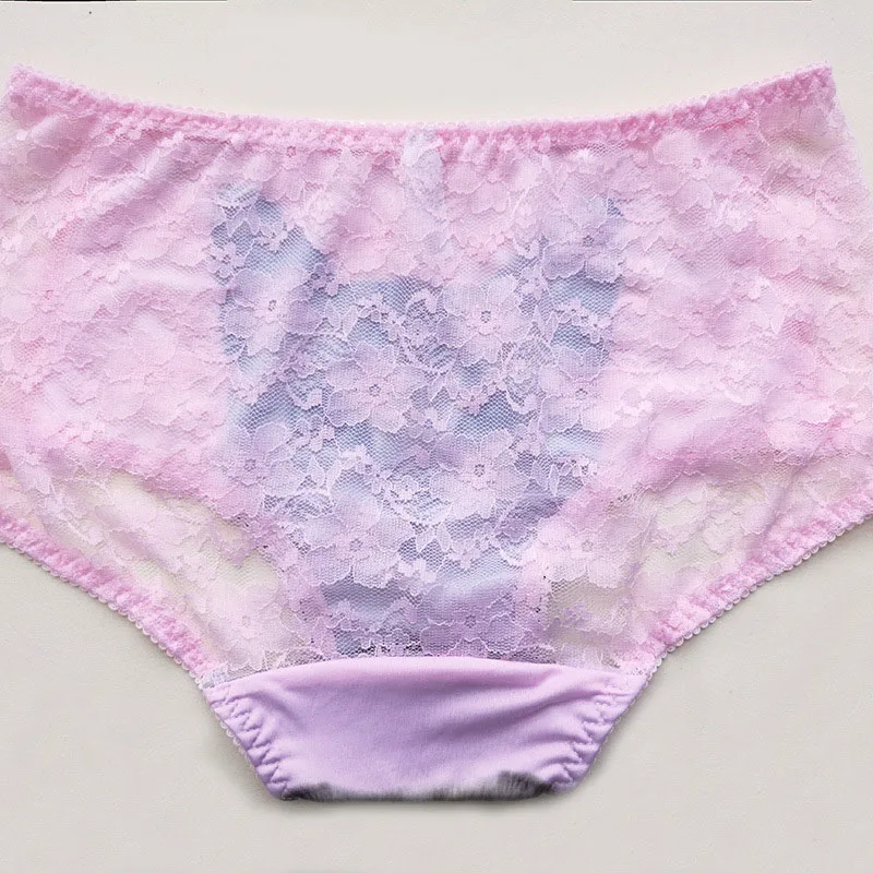 Женские кружевные бесшовные трусики с принтом кошки|underpants women|cotton intimatesseamless briefs |