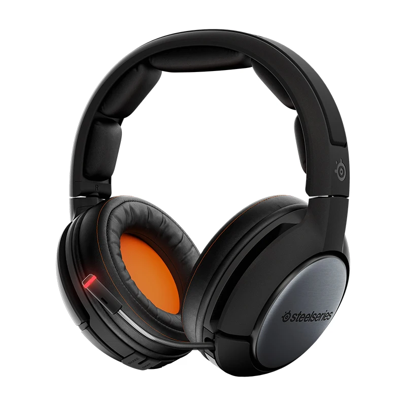 SteelSeries Siberia 840 Игровые наушники Lag Free беспроводные с Bluetooth OLED передатчиком и Dolby 7 1