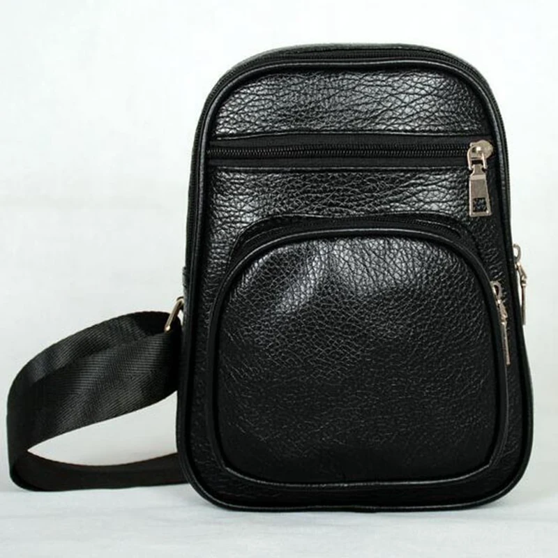 2017 Новая Мода Человек Сумка Мужчины ИСКУССТВЕННАЯ Кожа Посланник сумки