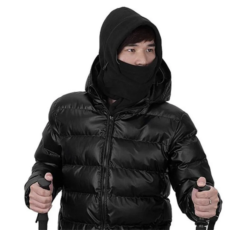 Теплая Флисовая велосипедная Кепка s Зимняя шапка Бандана ciclismo велосипедный шарф