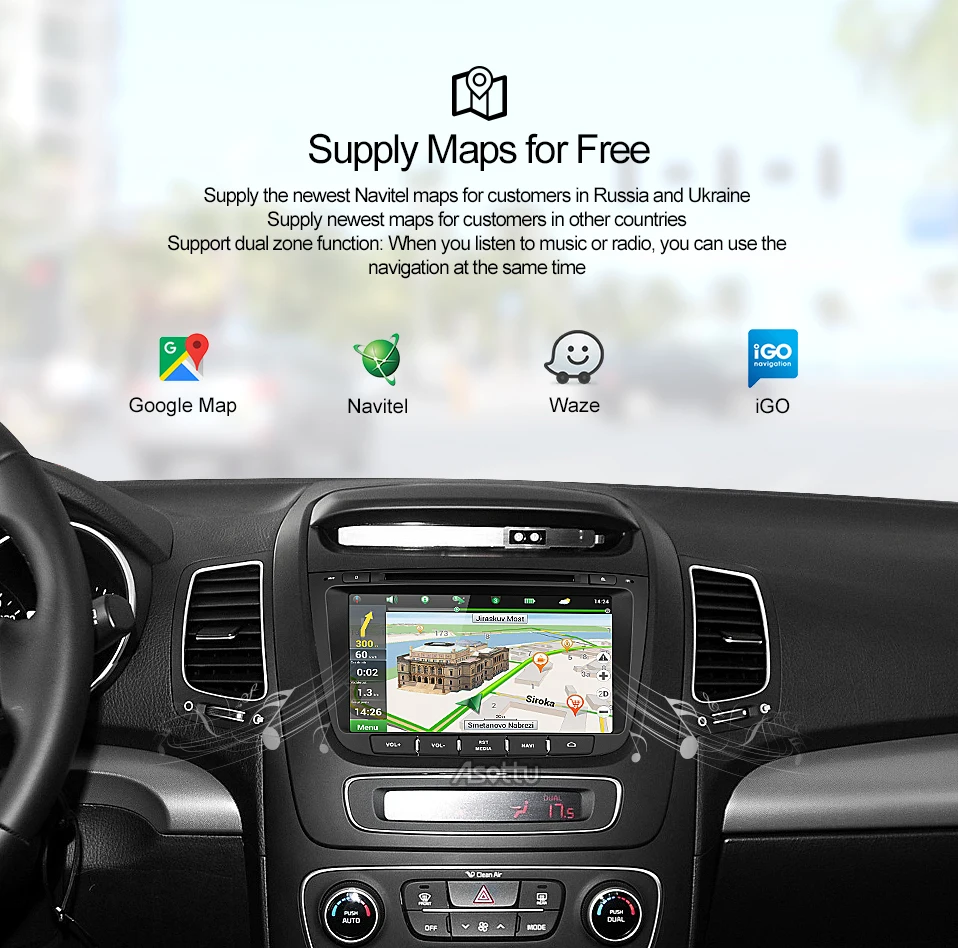 Asottu Z13SLT8060 Android 9,0 Автомобильный gps для kia Sorento 2013 dvd Автомобильный dvd gps плеер 2 din автомобильный стерео плеер gps навигация