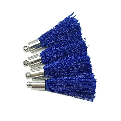CHENGRUI L45, 4 см, кисточка, шелк кисточки, бахрома, кисточки для штор, кисть, craft, бахрома ткань, бахрома для шитья, 10 шт./пакет - Цвет: L4506