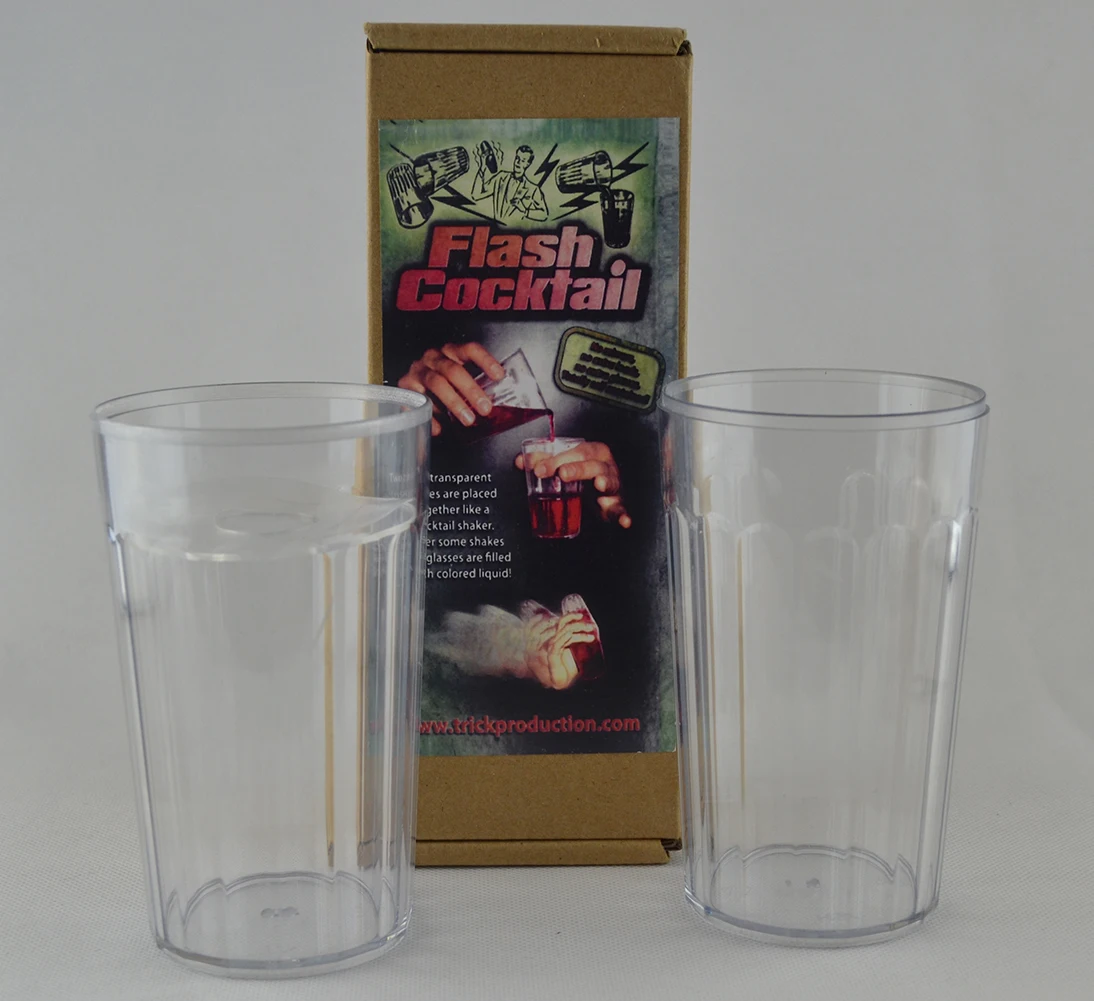Flash Cocktail Волшебные трюки маг сцена крупным планом иллюзии трюк реквизит комедия