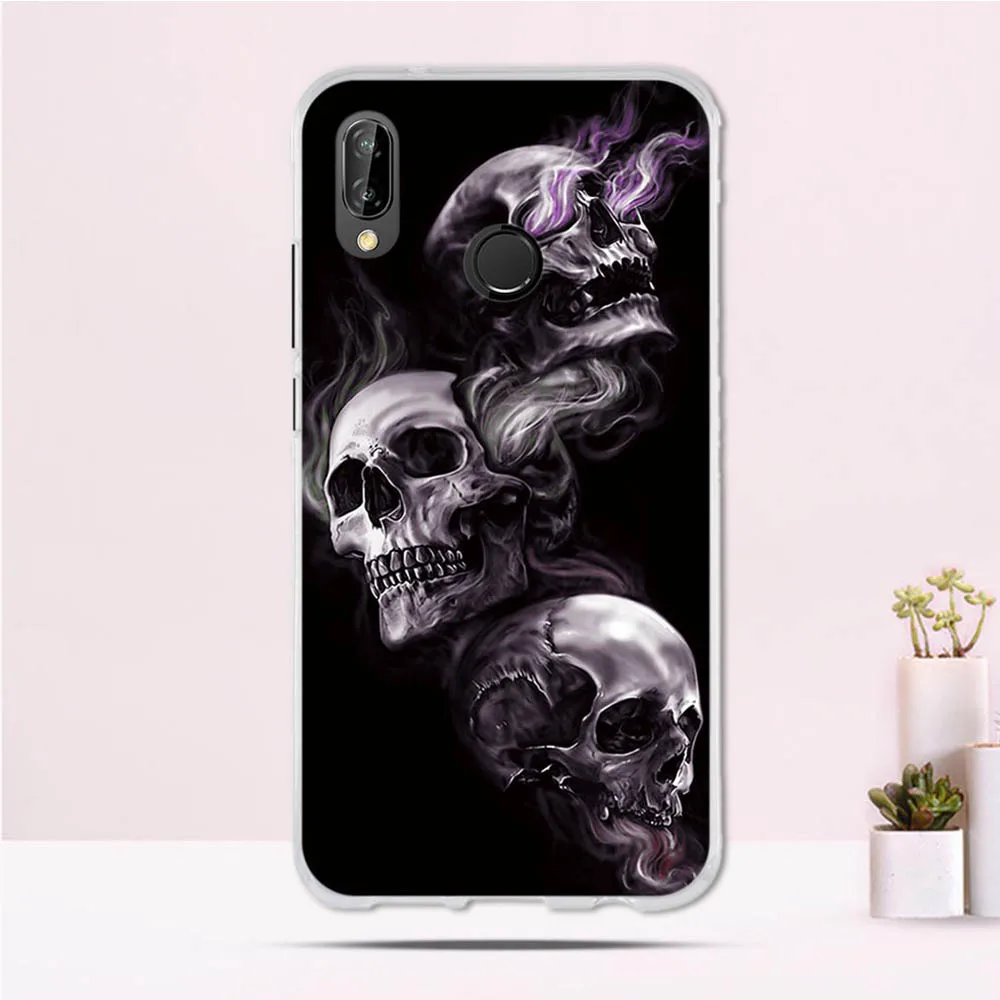Мягкий силиконовый чехол для Huawei P20 Lite чехол-накладка из ТПУ телефона Nova 3e P20lite |