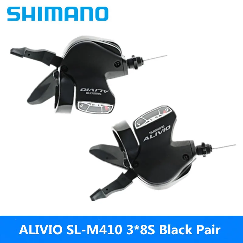 SHIMANO ALIVIO SL-M410 горный велосипед палец циферблат 8 скоростей/24 скорости Сплит