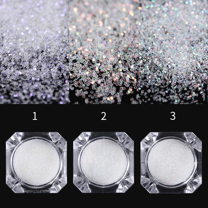 BORN PRETTY Magic Shell блестящий порошок 1 5 г Сияющий ультра тонкий дизайн ногтей
