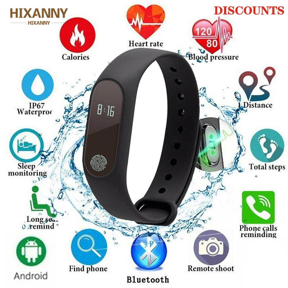 Смарт-часы для мужчин и женщин спортивные Android IOS фитнес-трекер электронные