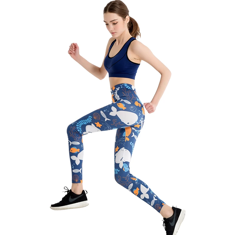 Женские повседневные Леггинсы с принтом Время приключений|fitness sexy|printed legginsfunny