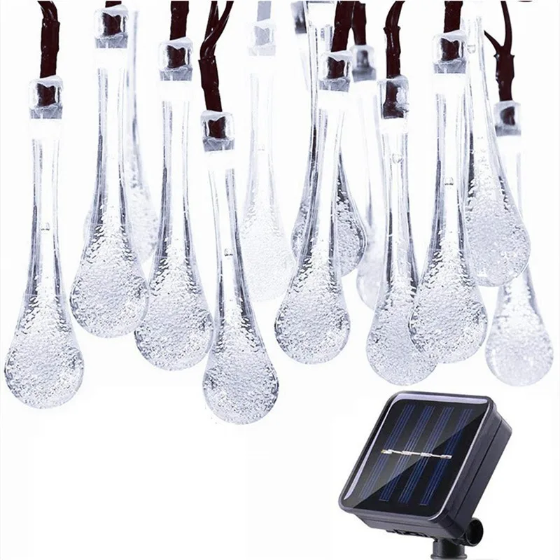 Солнечный светодиодный светильник на открытом воздухе украшения сада лампы 5 м/6