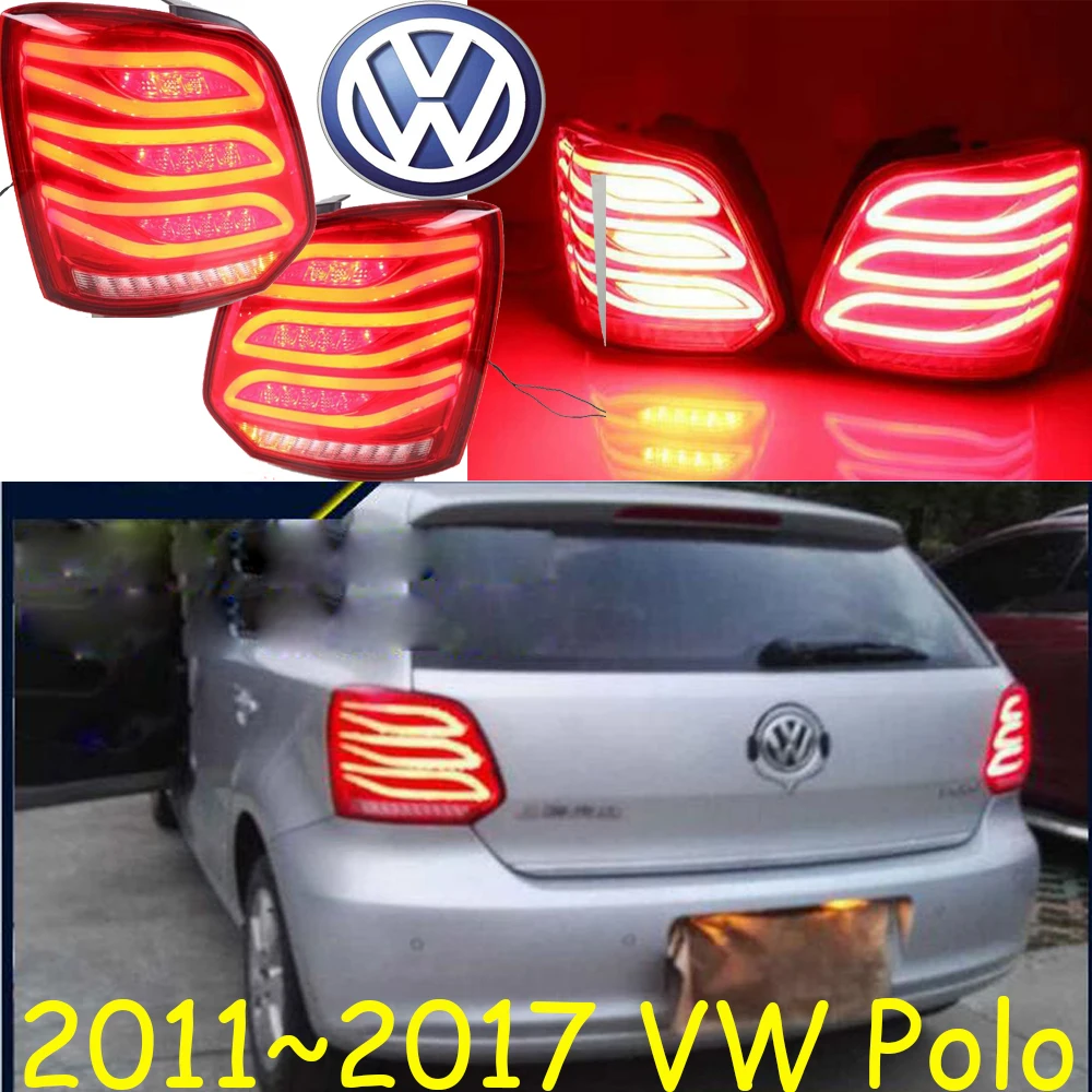 Бампер автомобиля taillamp поло хвост светильник 2011 ~ 2013 светодиодный задний фонарь