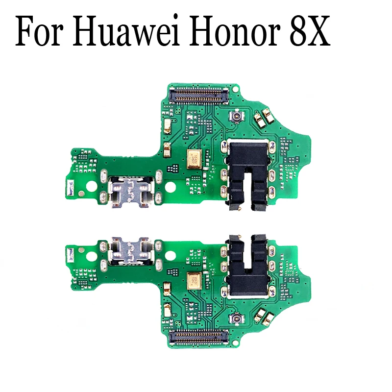 Для huawei Honor 8X8 X порт для зарядной USB док-станции микрофон модуль плата гибкий кабель Запчасти Замена Honor8X