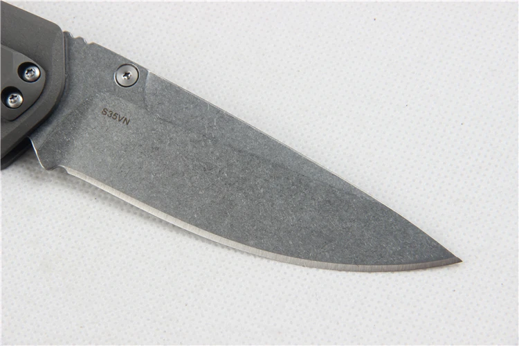 Складной нож с шариковым подшипником S35VN blade TC4 титановая ручка походные