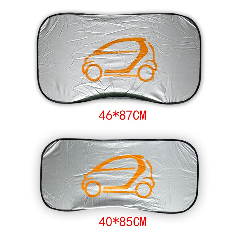 Солнцезащитный козырек на лобовое стекло для автомобиля, новинка, smart 453, fortwo forfour, автомобильный Стайлинг, солнцезащитный козырек, УФ-защита, аксессуары - Цвет: forfour-Sunroof