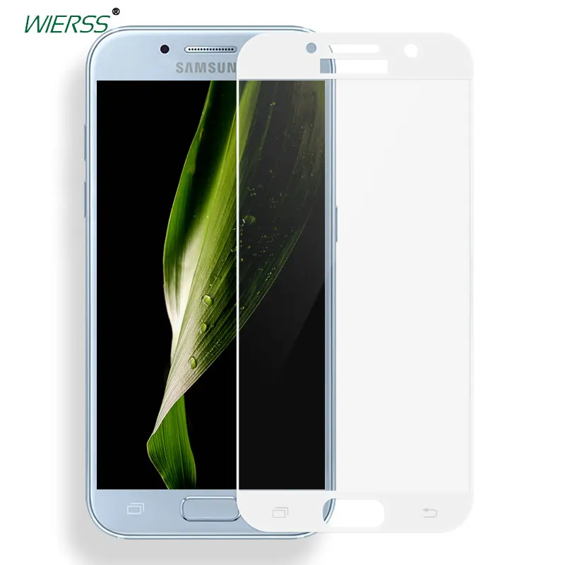 9H 2.5D полное покрытие закаленное стекло Защита экрана для Samsung Galaxy A3 2017 Duos A320 A320F A320Y