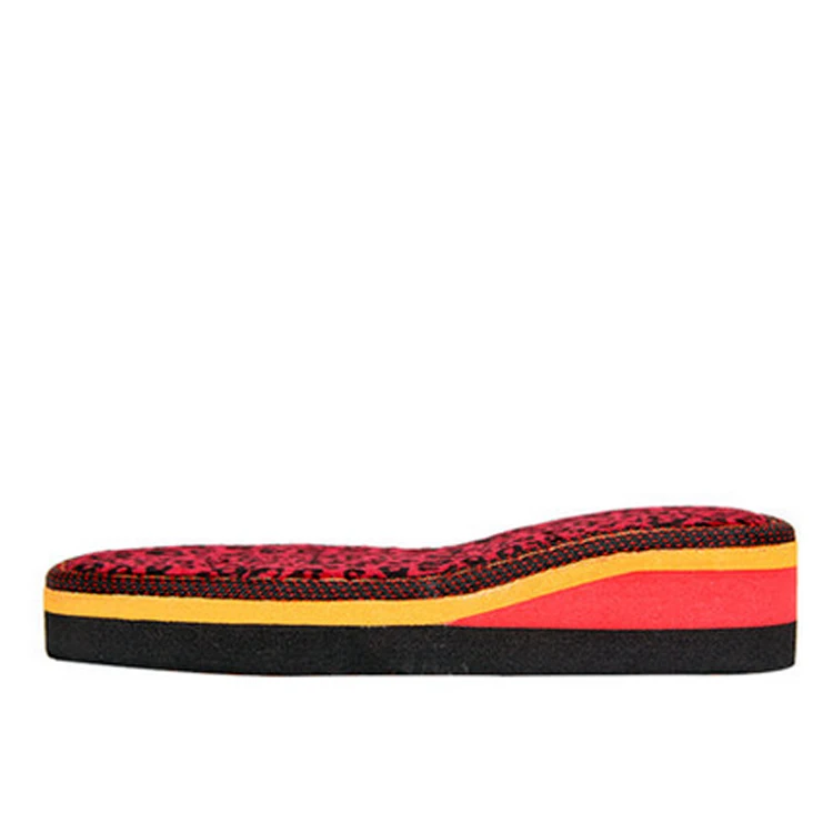 Женские домашние тапочки на платформе с высоким наклоном ручные вязальные