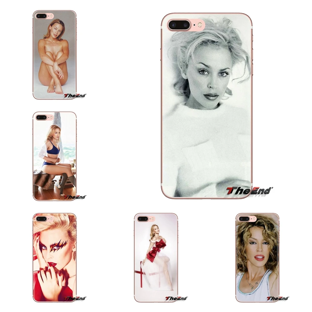 Прозрачные мягкие чехлы для iPod Touch Apple iPhone 4 4S 5 5S SE 5C 6 6S 7 8 X XR XS Plus MAX Kylie Minogue Sexy Girl |