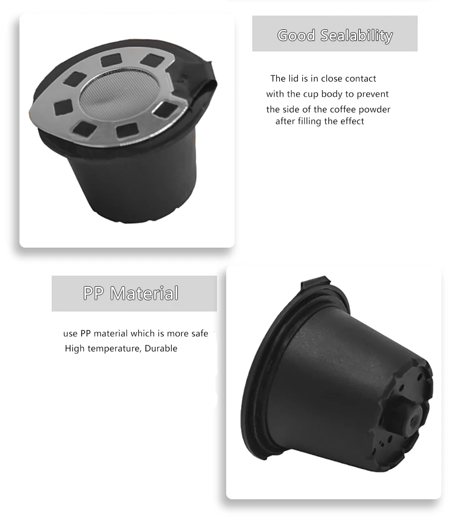 2/4/6 шт./пакет Кофе капсулы фильтр корзины для Nespresso Cafeteras De Capsulas многоразового многоразовые Кофе Dripper чашки 2 Цвет капсулы для кофемашины фильтр для кофеварки