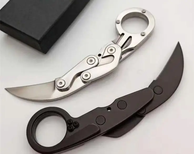 Morphing karambit V2 механический складной нож-коготь 9Cr18Mov, стальной нож, нож для активного отдыха, Походный нож, ножи, инструменты