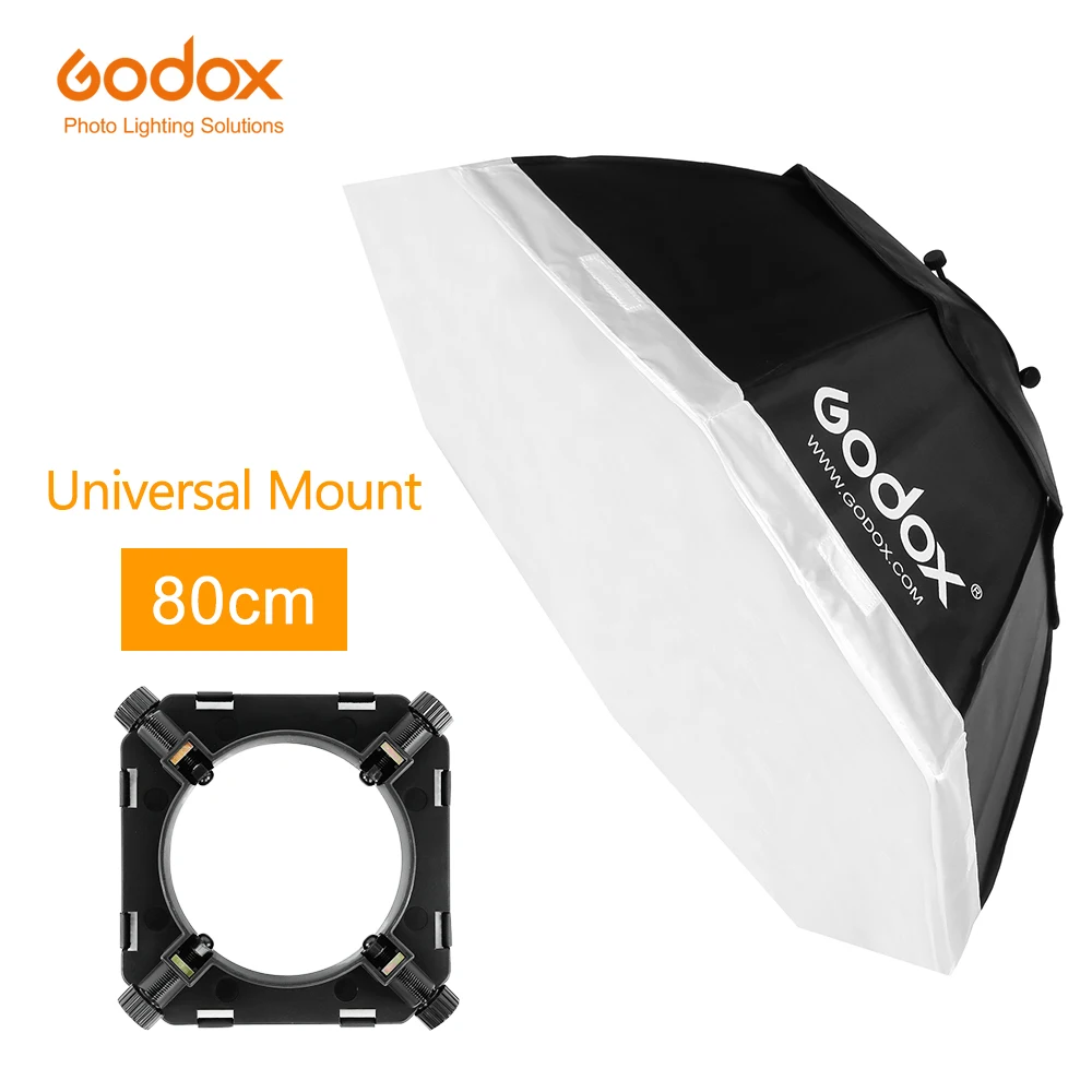 Godox Pro 31 5 &quot80 см восьмиугольный софтбокс Универсальное крепление студийное