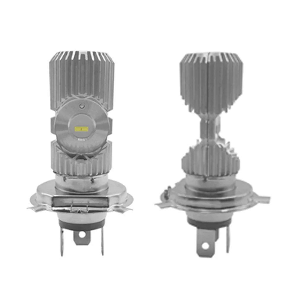 CJXMX H4 H6 светодиодный передняя фара мотоцикла 1600LM BA20D H/L лампы скутер вездеход