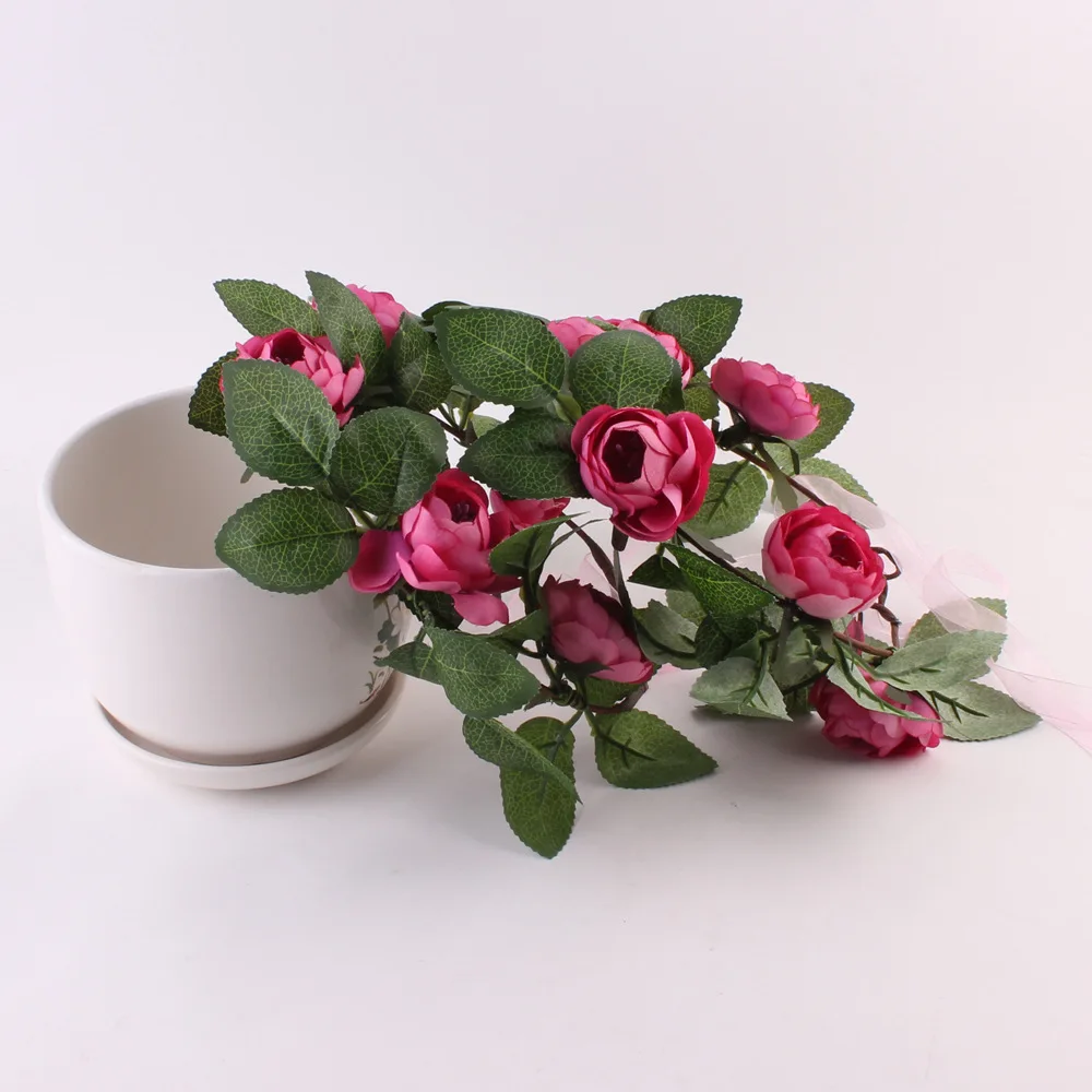 Ободки для девочек повязка на голову мамы и меня цветочный венок Детская с