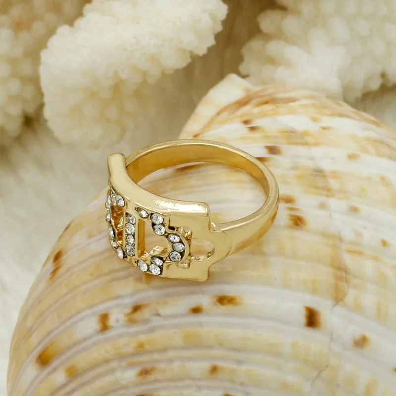 Дубай золотые Ювелирные наборы кольцо для женщин ожерелье ювелирные изделия 18