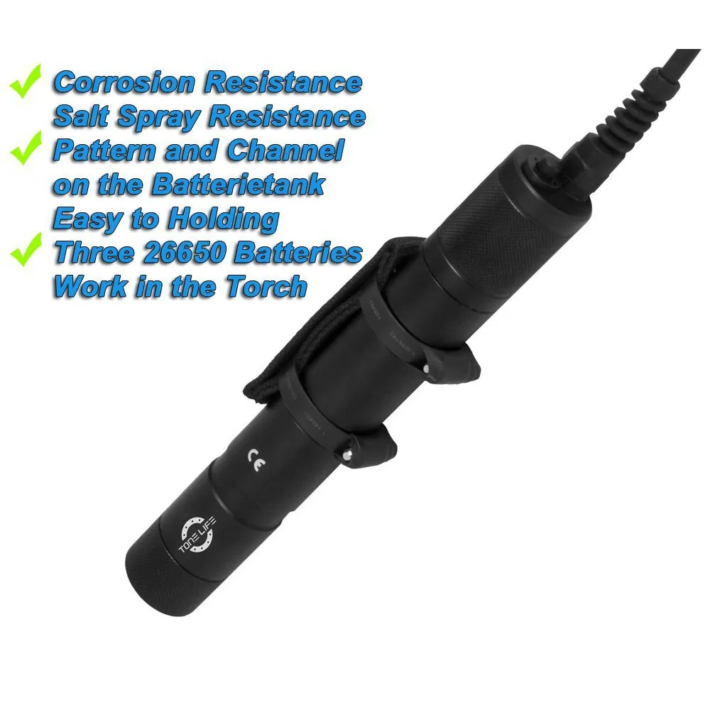 Светильник-канистра для подводного плавания лампа дайвинга светильник-вспышка