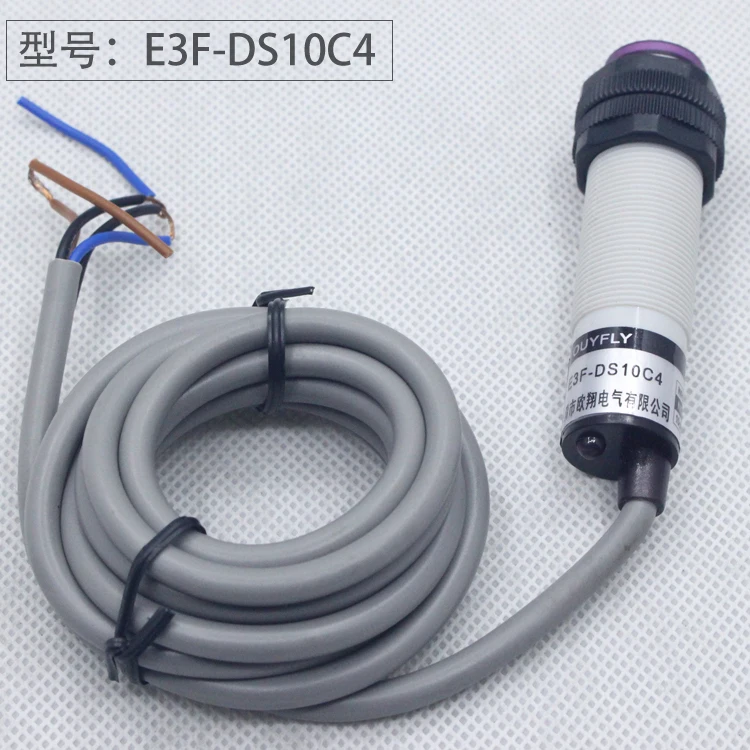 Обнаружение 10-30 см инфракрасный 660nm E3F-DS10C4 DS30C4 DS10Y1 DS30Y1 фотоэлектрический