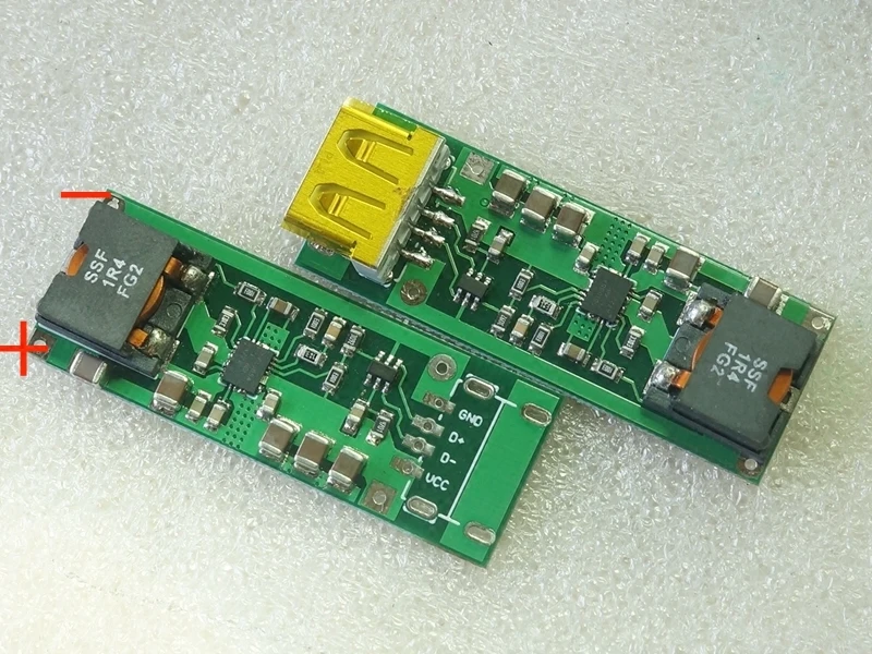 TPS61088 Высокоэффективная плата усиления QC3.0 один литр 9 в 3 А 12 В 2 а литиевая