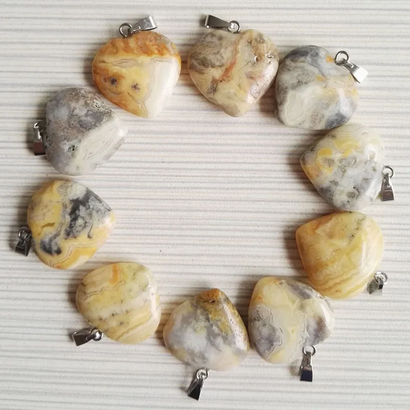 Оптовая продажа подвески из натурального неистового оникса 12 шт./лот 20 мм