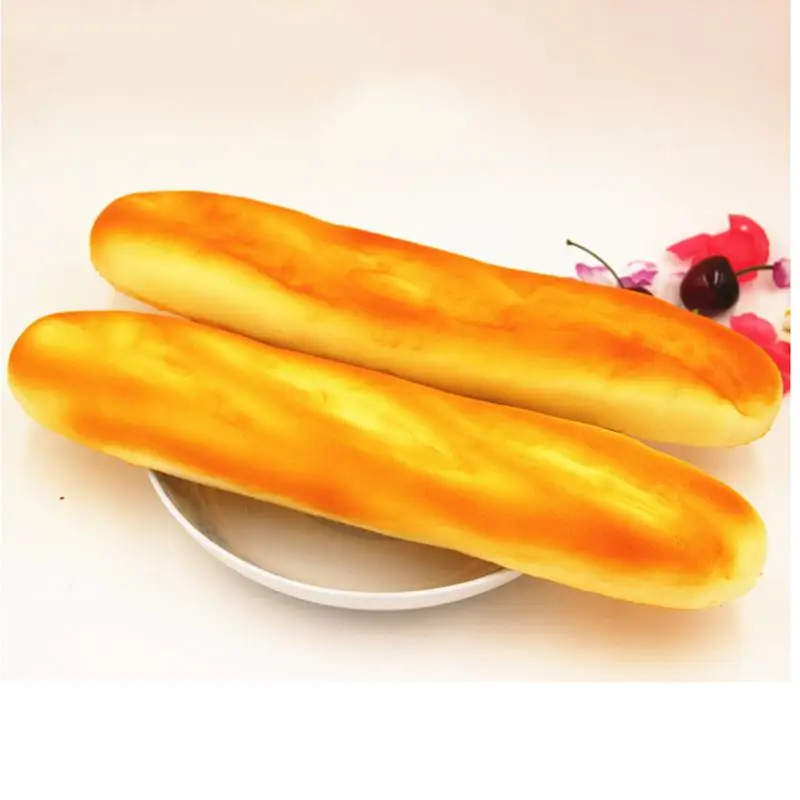 

French Baguettes Kawaii Squishy Rising Jumbo Rainbow Icecream Squeeze Pillow Loaf Cake Bread Toy charms