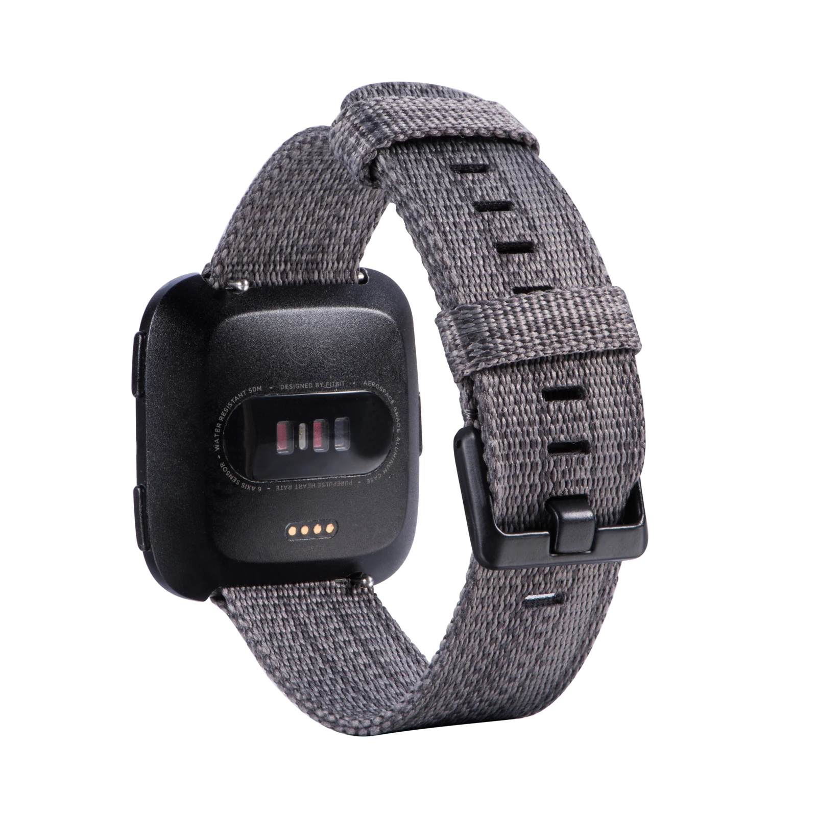 Нейлоновая ткань 22 мм сменный Браслет ремешок для Fitbit Versa Canvas Смарт часы Lite Пряжка