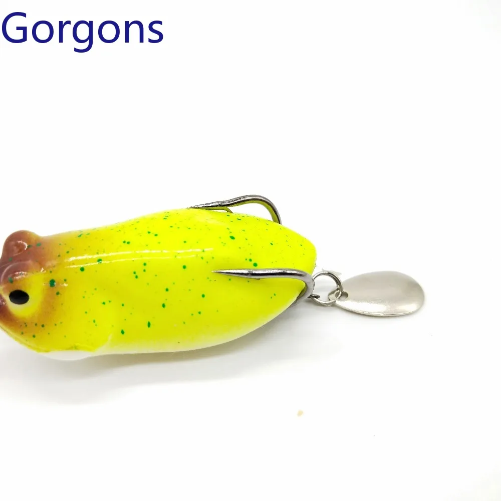 Улучшенная версия искусственной лягушки приманка для рыбной ловли Мягкая