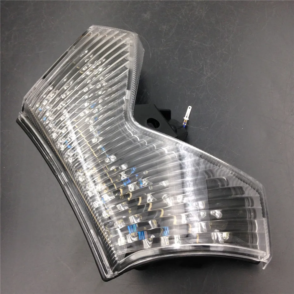 

Aftermarket free shipping motorcycle parts LED Tail Brake Light for 2006-2011 Kawasaki Ninja ZX-14 ZX1400 ZZR1400 CLEAR