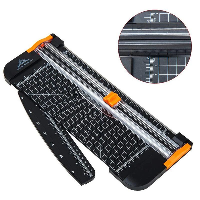 Precision Paper Trimmer Photo Cutter Portable Plastic Scrapbook Trimmers Office Cutting Mat Machine For A4 a1 | Дом и сад