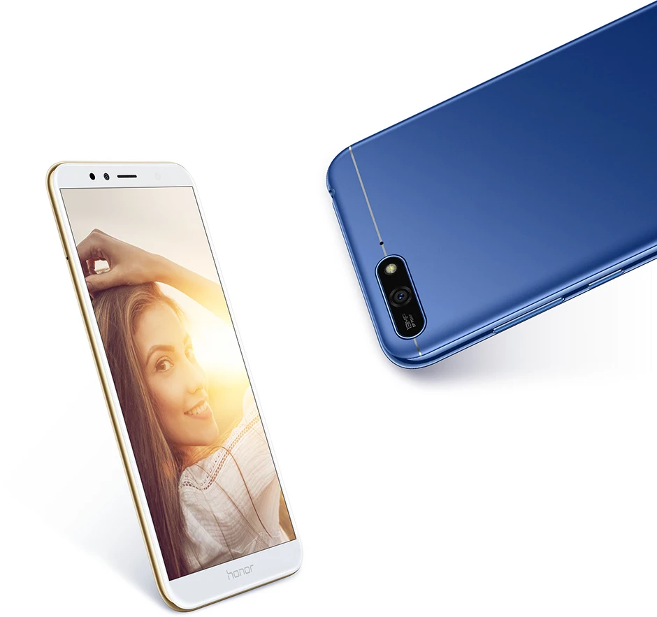 Honor 7A, 3 ГБ, 32 ГБ, 4G, LTE, мобильный телефон, распознавание лица, разблокировка, 5,7 дюймов, полный экран, Android 8,0, камера 13 МП, аккумулятор 3000 мАч