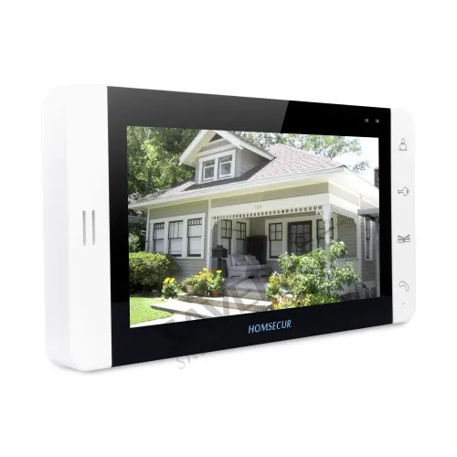 HOMSECUR 7 &quotHands free видеодомофон для видеодомофона + сенсорная кнопка монитор: 1C2M L3: