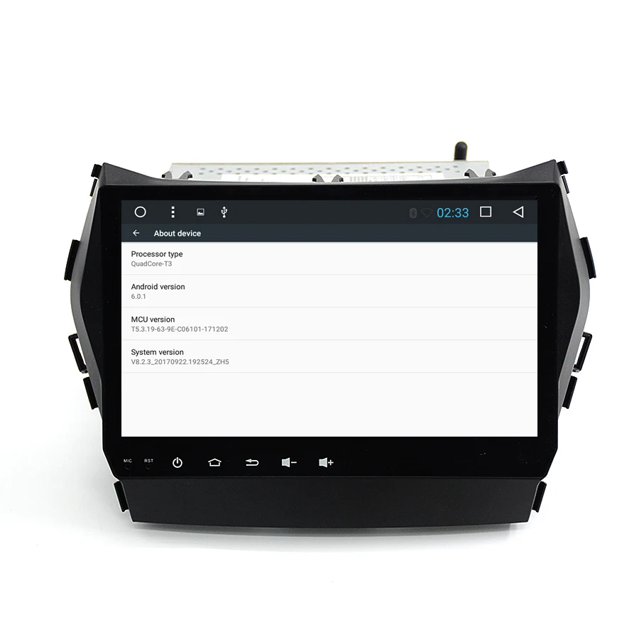 9 &quotAndroid Авторадио автомобильное радио аудио Sat Nav Головное устройство для Hyundai Santa