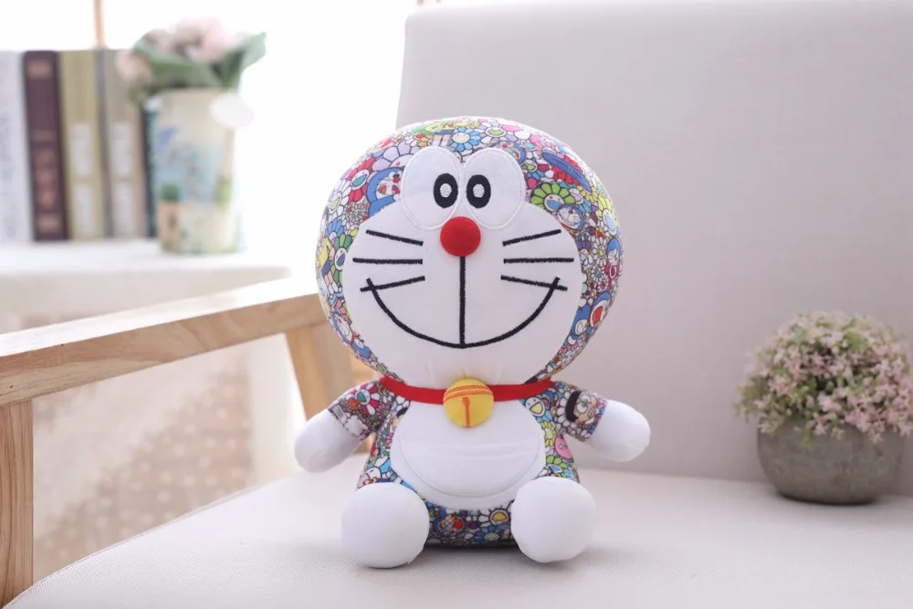 Hot25cm/35cm Дораэмон плюшевая детская игрушка Kawaii кошка кукла мягкие животные