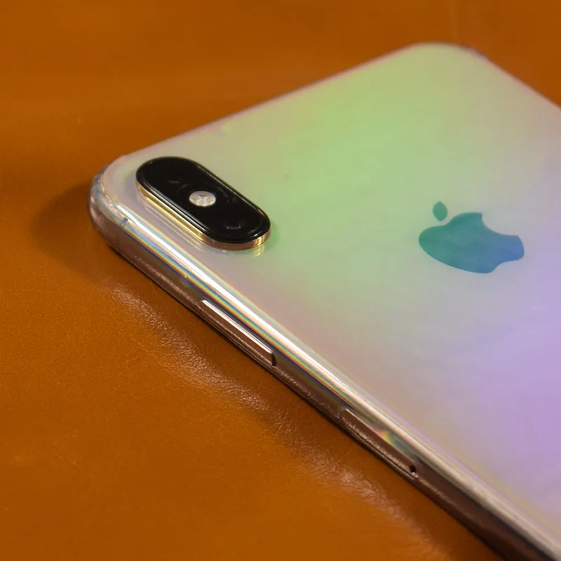 Aurora градиентный прозрачный для iPhone XSmax XS MAX X мобильный декоративный протектор