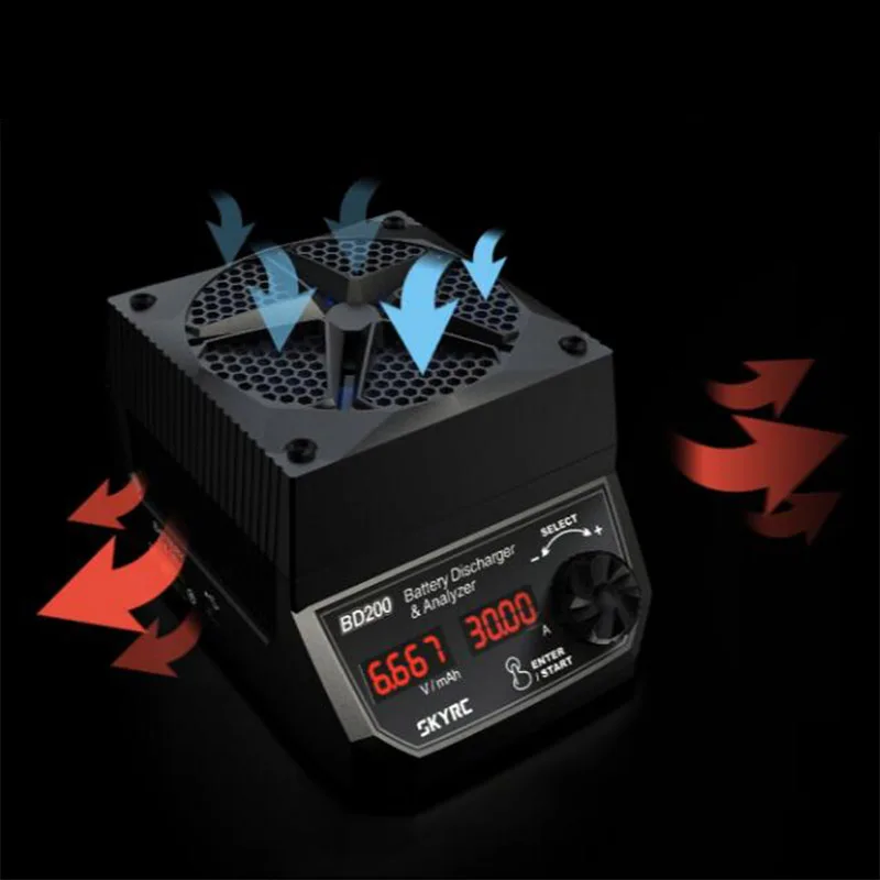 SKYRC BD200 200 Вт 30A портативный разрядник батареи анализатор мощность для RC Drone LiPo
