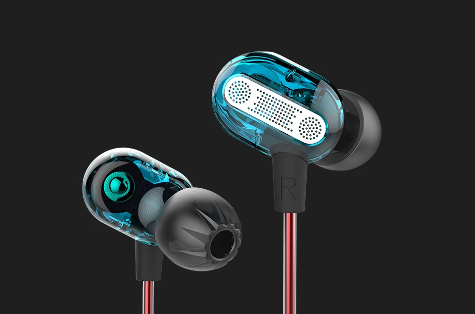KZ ZSE наушники 2 с двойным приводом басовый сабвуфер HIFI DJ Monito спортивная Гарнитура для бега наушники-вкладыши Универсальные черные и синие