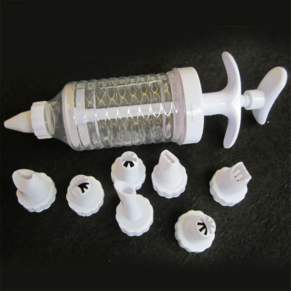 Тонкий шприц для украшения тортов глазури крема насадки 8 шт. стандартные