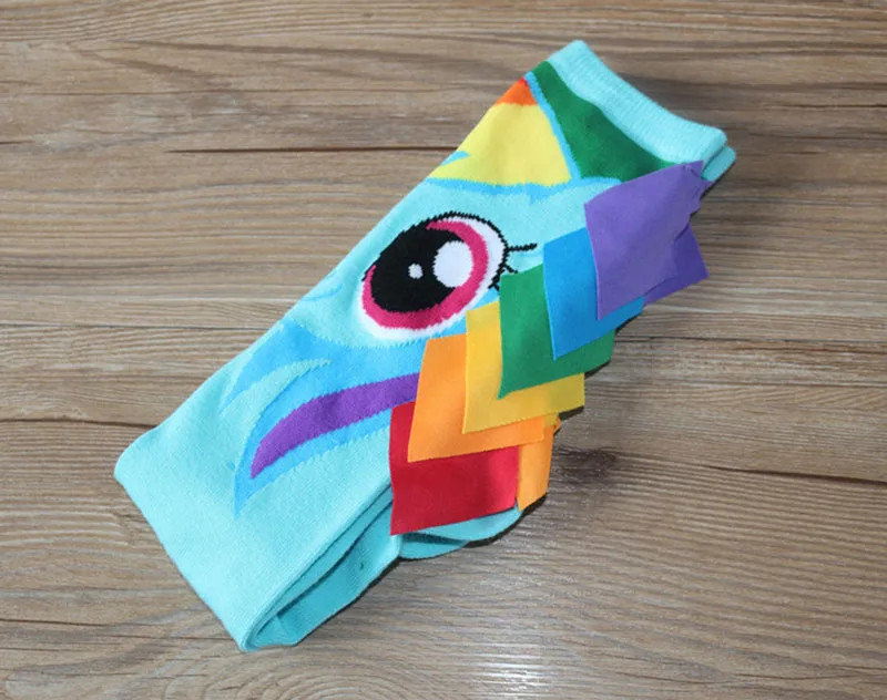 Гольфы для маленьких девочек детские гольфы с мультяшным изображением