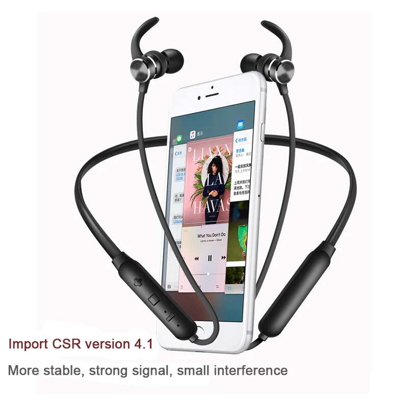 INGELON Active Шум отмена спорта Bluetooth наушники Беспроводной гарнитура для телефонов и