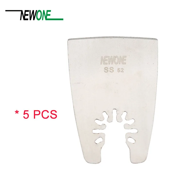 5PCS Newone SS гибкий скребок Осциллирующий многофункциональный инструмент пилы Совместимость с Fein Dremel Makita Milwaukee и многое другое, DIY дома - Цвет: 5PCS