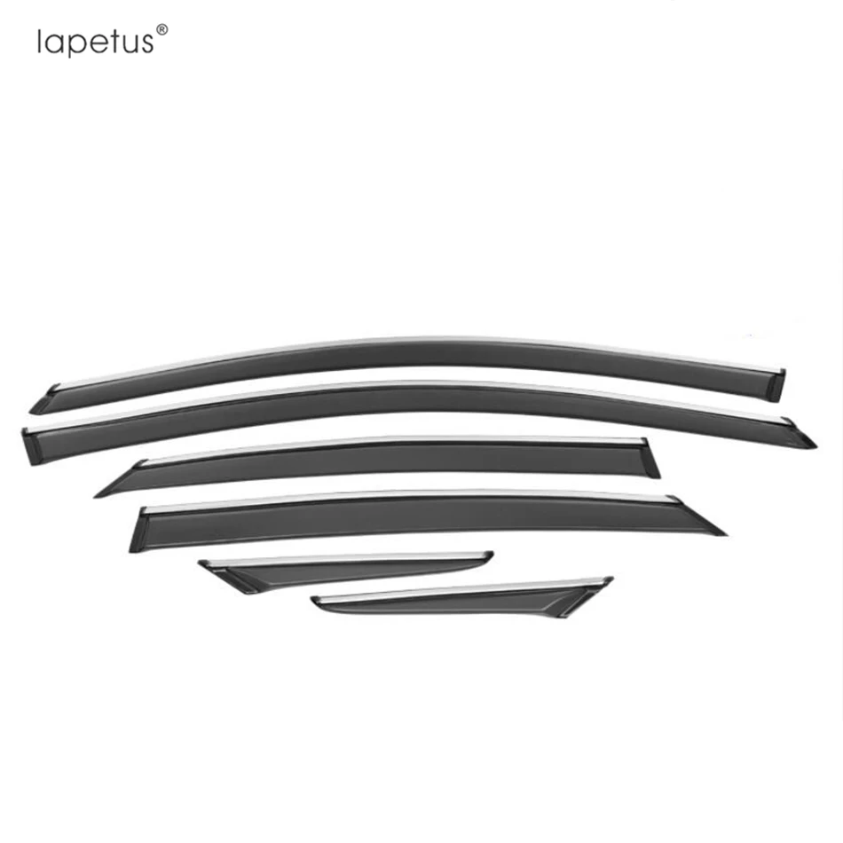 

Lapetus Accessories Fit For Toyota Avalon 2019 - 2021 Window Visors Awnings Wind Rain Sun Deflector Visor Guard Vent Covers Kit