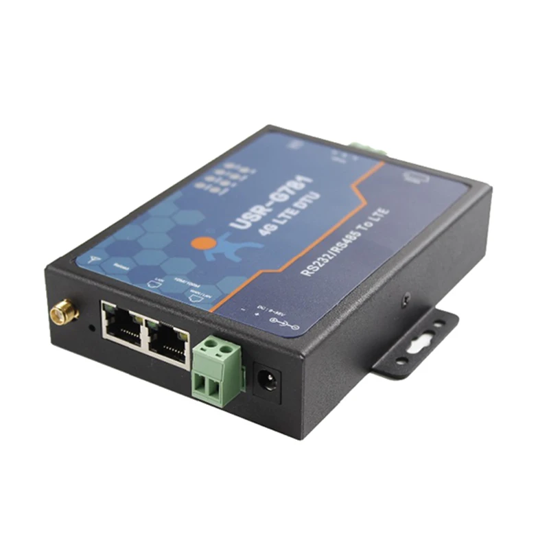 USR-G781 промышленный RS232 RS485 Серийный к сотовому модему 4G сетевой маршрутизатор DTU LTE