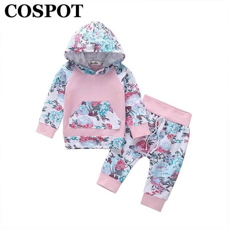 Комплект детской одежды COSPOT для девочек 2 предмета Весенняя толстовка с