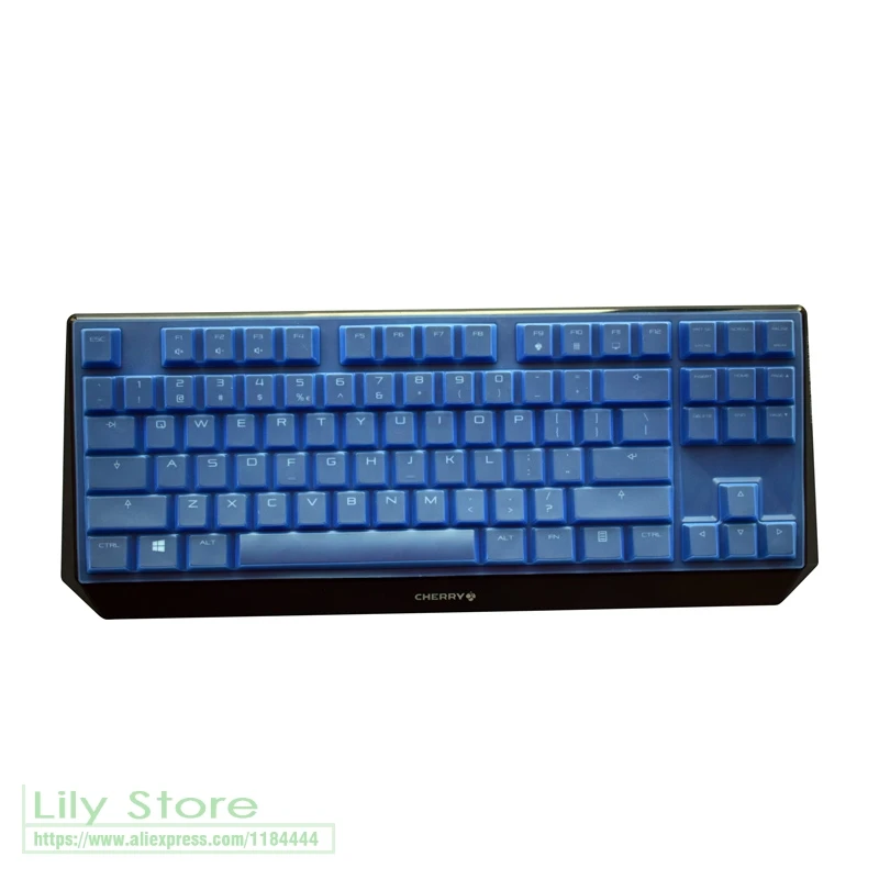 Для Cherry Mx Board 1,0 Tkl G80-3810 G80-3811 силиконовый механический беспроводной Bluetooth Настольный ПК клавиатура протектор кожи